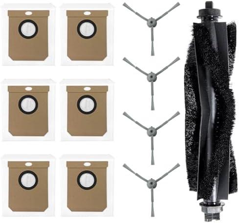 Pack Of 2 Replacement Parts Dust Bags for eufy Robovac Clean L60 SES, L50 SES Accessory kits with 6-pack Dust Bag, 4 Side Brushes, 1 Roller Brush. (15)