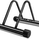 Bicycle Parking Rack, Adjustable Bike Stand, Bike Floor Stand, Wall-mounted Bike Rack, Suitable for All Bikes, Mountain Bicycles, Road Bicycles, Black