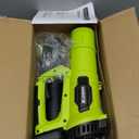 LEAPUL Leaf Blower Cordless, 21V Electric Leaf Blower with 22.0Ah Batteries & 1 Fast Charger, Lightweight Battery Powered Blower for Lawn Care, Patio Cleaning (Bright Green)