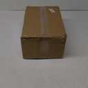 I00000 200 Pcs Clear Gold Plastic Plates - Disposable Party Plates, Gold Plate Disposable Include 100 Dinner Plate and 100 Dessert Plate, Plastic Plate for Party, Holiday, Wedding & Birthday