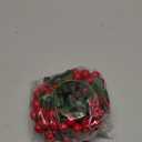 Napkin Rings Set of 12, Christmas Napkin Ring Serviette Holders Handmade Red Berry Table Decorations for Wedding Christmas Thanksgiving New Year Valentine's Banquet Birthday Party