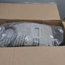 Ayleid Retractable Garden Hose Reel,1/2 in x 100 ft Wall Mounted Hose Reel, with 9- Function Sprayer Nozzle, Any Length Lock/Slow Return System/Wall Mounted/180Swivel Bracket (Gray)