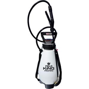 Field King 190571 Lithium-Ion Battery Powered Pump Zero Technology Sprayer, 2-Gal, White