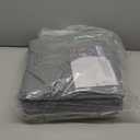 JOLLYVOGUE Twin Comforter Set 5 Pieces - Bed in a Bag Twin for All Season, Pintuck Bedding Comforter Sets with Comforter, Flat Sheet, Fitted Sheet and Pillowcases & Shams, Dark Grey