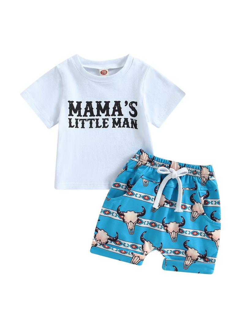 Kodaruber T-Shirt and Shorts 0-6M