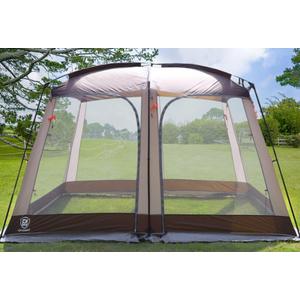 EVER ADVANCED 12' x10' Screen House Tent Netted Canopy Mesh Tents for Camping 8-10 Person Sun Shelter