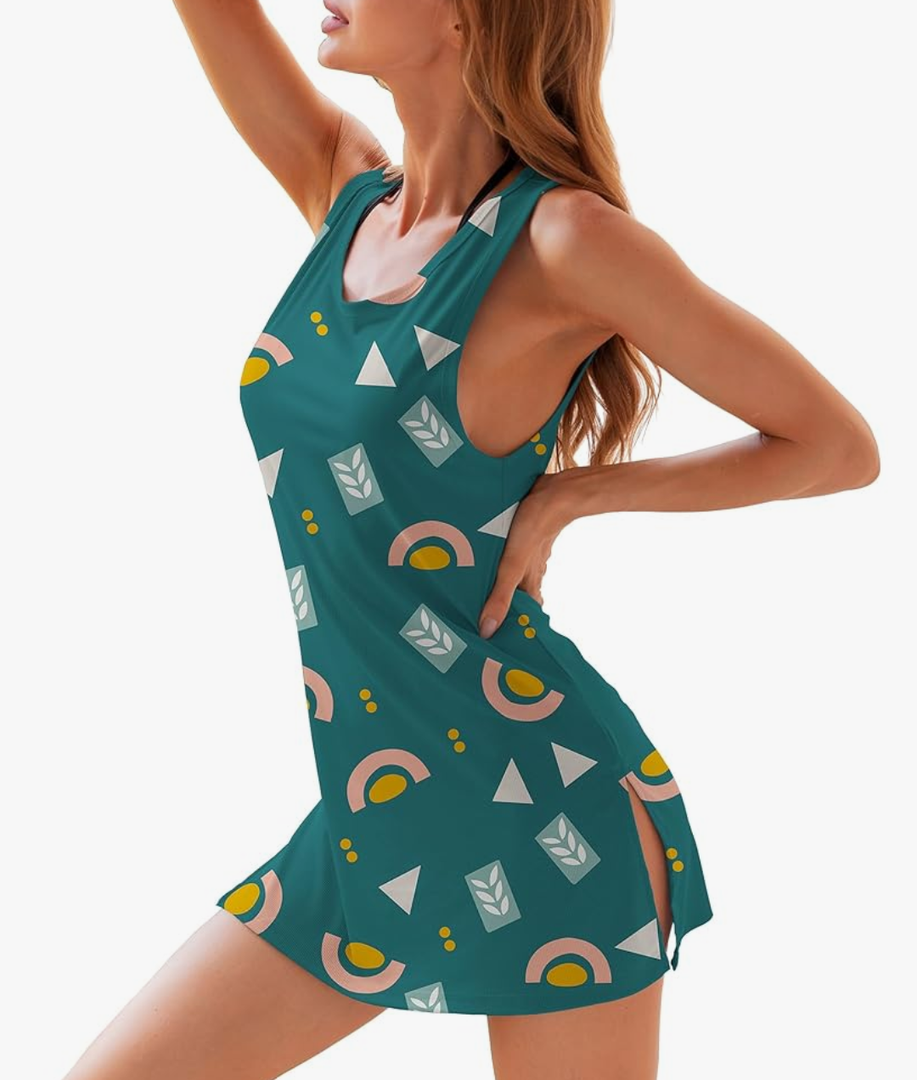 YYA Sexy Tank Nightgowns for Women Sleeveless Sleep Shirts Chemise Night Lingerie Dress Small
