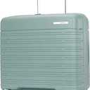 Samsonite Elevation Plus - Medium Hardside Luggage - Scratch Resistant Polypropylene Shell, RightHeight™ Adjustable Handle, Integrated AirTag Holder, TSA Lock, WetPak™ Compartment - Cypress Green