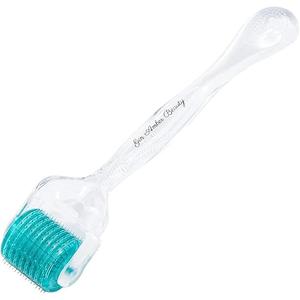Gin Amber Beauty Derma Skin Roller 0.25mm Microneedling Face Roll Microdermabrasion Tool 192 Real Individual Facial Microneedling with Case