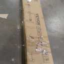 VEVOR Room Divider, 4 Panel Japanese Room Divider, Wood Folding Privacy Screen Indoor, Japanese Partition Dividers Portable Decoration Screens, for Room Separation Home Office Restaurant & Bedroom (Black+plain)