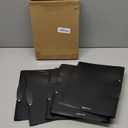 Amazon Basics Report Covers with Clip, Clear Front Presentation Folders, 9 x 10.5 inches, Grey, Pack of 10