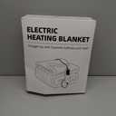 Heated Blanket Electric Throw - Soft Cozy Faux Fur Bubble Electric Blankets with 6 Time Settings, 8 Heating Levels, Fast Heating & Overheat Protection, Machine Washable (59" x 79", Gray)