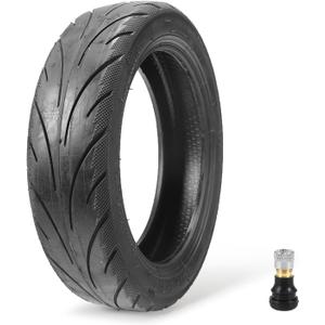 60/70-6.5 Tubeless Tires,10 x2.50-6.5 Scooter Tire with Straight Nozzle Replacement for Segway Ninebot Max G30LP G30 G30E Electric Scooter