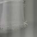 12 Set Holy Water Bottles Catholic Bulk Glass Baptism Favors for Guests Christian Water Container with Floral Organza Bags Bow for Holy Communion Gifts Church Wedding Baptism Decor (Elegant White, 12)