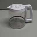 12-Cup Coffee Pot Replacement Compatible with Cuisinart Coffee Maker Models SS-12, SS-15, SS-16, DCC-1100BK, DCC-1200, DCC-2650, CHW-12P1, DGB-400, DGB-550BK, DGB-550BK1, DGB-625BC and DGB-700BC White