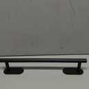 POPETPOP Stainless Steel Towel Mount Bathroom Towel Holder No Drilling Modern Design