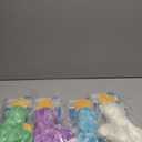 Best Pet Supplies Interactive Squeaky Dog Chew Toy, Ideal Dog Toys for Chewers, Small, Medium & Large Dogs, and Fetch Lovers - Pack of 4 (Blue,White,Purple,Green Color), Medium