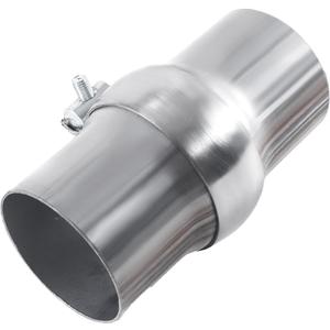 3 Inch Exhaust Ball Clamp Pipe Joint, 3 Inch OD Stainless Steel Exhaust Pipe Repair Kit Quick Fix Exhaust Muffler Angle Adjustment Joint Kit