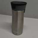 Contigo West Loop Stainless Steel Travel Mug with AUTOSEAL Lid, 16oz., Stainless Steel/Black