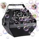 Theefun Bubble Machine: 750ML Metal Automatic Bubble Maker, Portable Professional Bubble Blower Operated by Plug-in Big Bubble Machine for Parties Stages Weddings Indoor and Outdoor Use