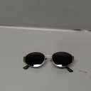 livho 2025 Trendy Oval Sunglasses - Stylish Polarized Shades for Everyday - Retro Metal Frames