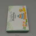 100 Happy Birthday Cards with Envelopes, 20 Unique Designs, Birthday Cards Bulk with Short Generic Message Inside, 4x6 inches, Assorted Birthday Cards Assortment for Business, Office and Personal