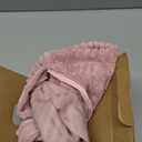 MIULEE Spring Decorative Throw Pillow Covers for Couch Bed Livingroom 20x20 Inch Set of 2 Blush Pink Boho Accent Throw Pllows Broadside Striped Patchwork Soft Corduroy Pillowcases Valentine Decor