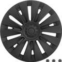 2025 Wheel Covers for Tesla Model Y Accessories 2024 19 Inch 4 Pcs Hubcaps Compatible with Tesla Y 2024 2023 2022 2021, not fit for New Model Y Juniper 2026