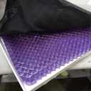 Purple Royal Seat Cushion, Portable 2 Inch Gel Seat Cushion, GelFlex Grid