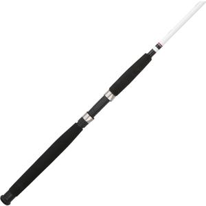 Berkley 8’ Big Game Spinning Rod, Two Piece Surf Rod, 12-30lb Line Rating, Medium Heavy Rod Power, Moderate Fast Action, 1-4 oz. Lure Rating