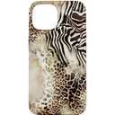 Aesthetic Animal Y2K Cheetah Leopard Zebra Tiger Print Case for iPhone 15