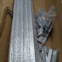 Mindoub Solar Panel Mounting Rail Kit for 5 x 320W Panels, Includes 8 x 47.2 Aluminum Rails, Adjustable Clamps, L-Brackets & Grounding Lugs, Universal Racking for Metal, Tile, Shingle Roof