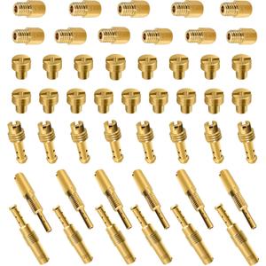 Strongthium 42 Pcs Carburetor Jet Kit for Mikuni Main & Pilot Slow Jet N100.604 VM28/486 VM4/042 VM22/210