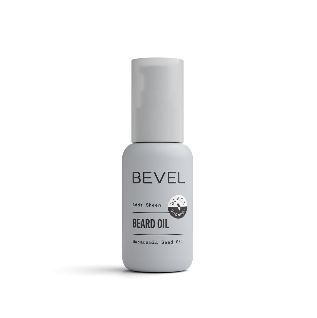 Bevel Beard Oil for Men - Moisturizing Beard Oil with Jojoba Oil and Argan Oil, Adds Shine and Helps Prevent Dryness, Frizz and Breakage, 1 Oz
