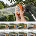 [All-New 2027] 18" Watering Wand for Garden Hose, Unistyle Hose Nozzle Sprayer with 8 Spray Patterns,180° Adjustable Angle, Thumb Flow Control, Garden Watering Wand for Plants, Flowers, Car Wash
