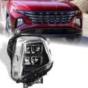 Four-LED Projector Headlight Assembly Compatible with 2022-2026 Hyundai Tucson Limited Models Right Passenger Side 92102-CW100 HY2503255