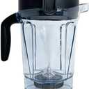 For Vitamix Blender Pitcher 64oz Low-Profile, Replacement Pitcher for Vitamix 750 5300 5200 5000 7500 6300 Vm0102 Vm0103 Vm0197 E310 G/Classic C/Explorian/Commercial series etc