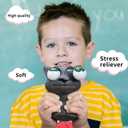 2 x Squeeze ToysStress Relief Relieve Hand Fidget Toys for Kids and Adults, Sensory Therapy Toys for ADHD Autism Stress Anxiety (Gray-Cat)