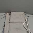 Baby Swing Indoor and Outdoor, Canvas Hammock Swing for Baby to Toddler with a Comfortable Seat, Macaroon Wooden Toy, Adjustable 5-Point Harness, 3 Modes, Gift for Baby Boys Girls, Grey