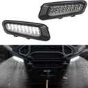 Front LED Bumper Lights Compatible with 2024 2025 Polaris Ranger XD 1500 Accessories Front Accent Lights Brush Guard Auxiliary DRL for Ranger CREW XD 1500 Replacement for 2889767