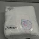 Elvana Home Ultra Soft 6 Pack Cotton Towel Set, Contains 2 Bath Towels 28x55 inch, 2 Hand Towels 16x24 inch & 2 Wash Coths 12x12 inch, Ideal Everyday use, Compact & Lightweight - White