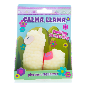 Boxer Gifts Calma Llama Stress Relief Toy | Unique Stress Balls for Adults & Teenagers  Animal Squishy Fidget Toys for Anxiety  Cool Desk Accessories | Cute Stocking Stuffer Llama Gifts