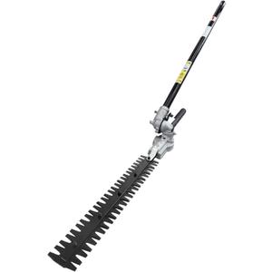 Kerlista Replacementparts Long Pole Hedge Trimmer Straight Shaft Attachment Compatible with Attachment Capable String Trimmers Polesaws and Powerheads (Black)