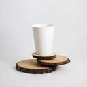 Amazon Basics Disposable Paper Cups for Hot and Cold Beverages, 12 ounces, White, 1000 Count