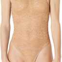 Amazon Essentials Women's Stretch All Over Lace Thong Bodysuit, 4XL