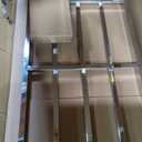 Stainless Steel Utility Sink with Retractable Hot & Cold Faucet, 47.2" Free Standing Single Bowl Sink with Drainboard for Kitchen, Laundry Room, Garage, Farmhouse (Silver)