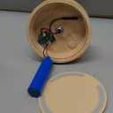 Rechargeable Cordless Table Lamp,Touch Control&Stepless Dimming,Wireless Bedside Ambient Night Light with Wood Base&Linen Shade,Portable Battery Lamp for Bedroom,Nightstand,Nursery,Camping,Outdoor (CordlessTouch Lamp set of 1)