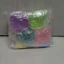 Pineapple Stress Balls for Kids and Adults Squishy Glitter Fruit Fidget Toys, (4pack) Sensory Stress Relief Toy Stretch Squeeze Ball, Stress Anxiety Relief Fidget Squishy Ball for ADHD Autism