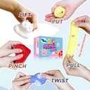 8 Pcs Taba Squishy Pack - Squishy Pack Include (2 Strawberry, 2 Cat Paws,2 Banana,1 Hamster,1 Chick),Squishy Fidget Toys,Taba Squishies Toys Squeeze Toys for Kids,Party Favors for Kids 4-8 8-12