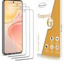 Kesuwe [3 Pack Screen Protector for Google Pixel 8 Tempered Glass, Support Fingerprint Unlock, Anti Scratch, HD Clear, 9H Hardness, HD Ultra-thin, Bubble Free, Case Friendly, Easy Installation